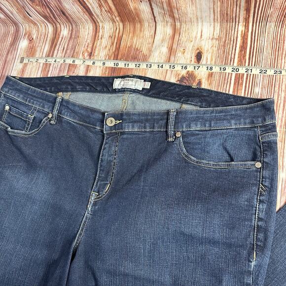 Torrid BOYFRIEND Womens Size 24 XT Blue High Rise Jeans Denim Pants 46x33 - Picture 5 of 11